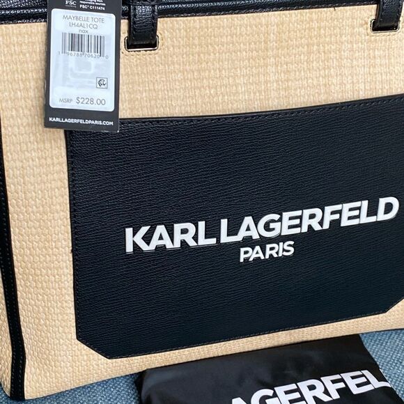 KARL LAGERFELD PARIS Maybelle Large Tote bag - Picture 3 of 14